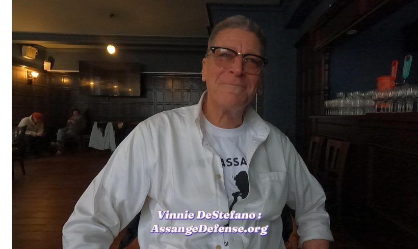 A Conversation with Vinnie DeStefano of AssangeDefense.org
